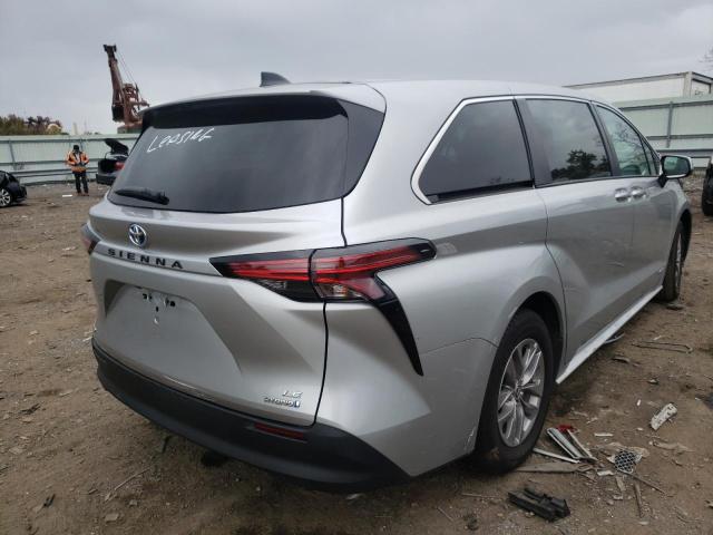 2021 TOYOTA SIENNA LE 5TDKSKFC0MS033048