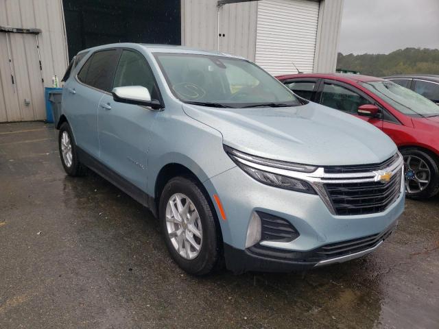 Salvage cars for sale from Copart Savannah, GA: 2022 Chevrolet Equinox LT