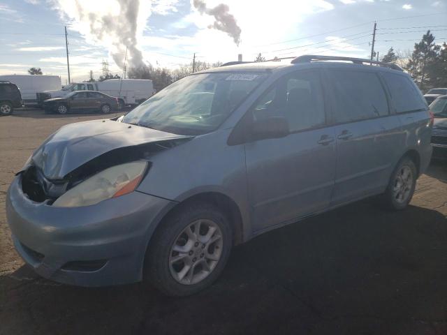 Toyota Sienna salvage cars for sale: 2006 Toyota Sienna LE