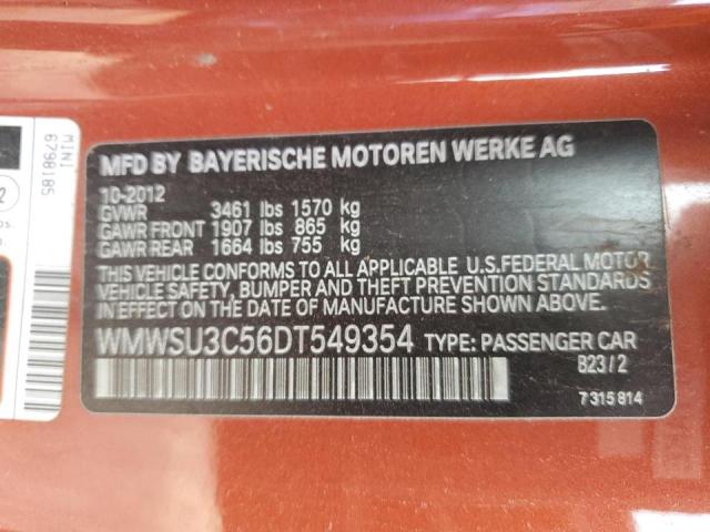 WMWSU3C56DT549354 Mini Cooper