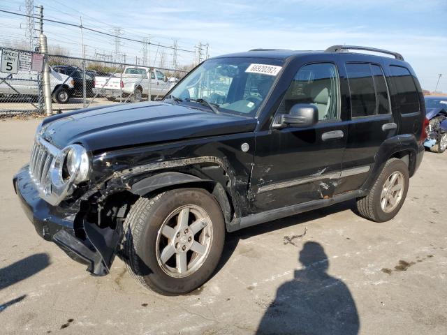 Salvage cars for sale from Copart Wheeling, IL: 2006 Jeep Liberty LI