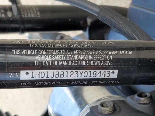2003 HARLEY-DAVIDSON FXSTDI 1HD1JBB123Y018443