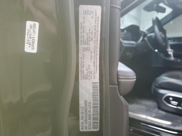 1C4RJKDG3M8206895 Jeep Grand Cherokee L Overland