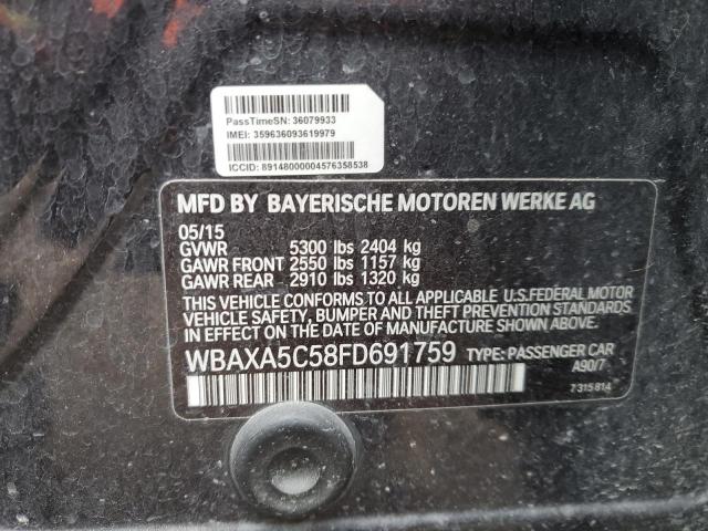 2015 BMW 535 D WBAXA5C58FD691759
