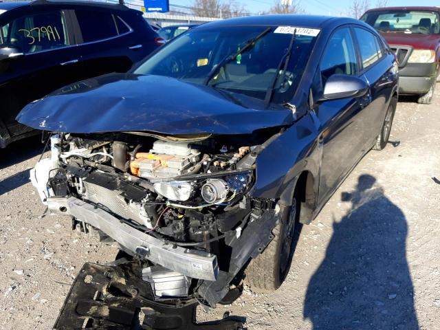2019 HYUNDAI IONIQ BLUE - KMHC65LC8KU179426
