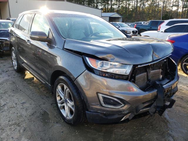 Salvage cars for sale from Copart Seaford, DE: 2016 Ford Edge Titanium