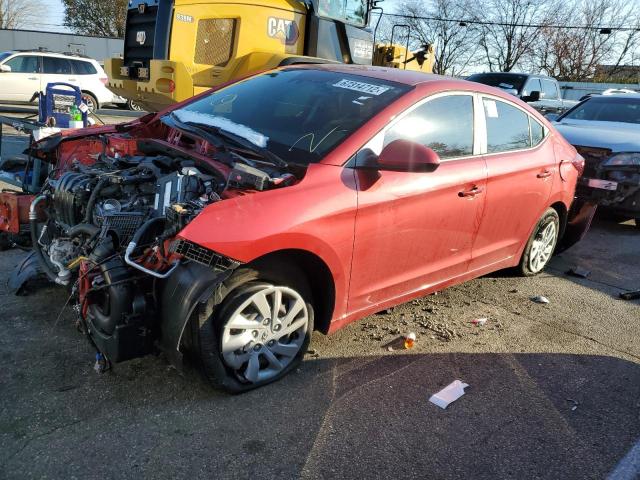 Salvage cars for sale from Copart Moraine, OH: 2020 Hyundai Elantra SE
