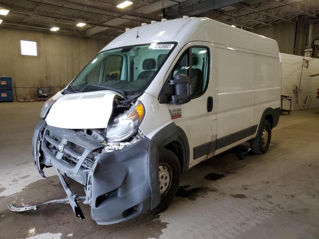 Salvage cars for sale from Copart Blaine, MN: 2015 Dodge RAM Promaster