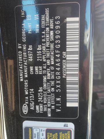 5XXGR4A64FG390963 KIA OPTIMA SX