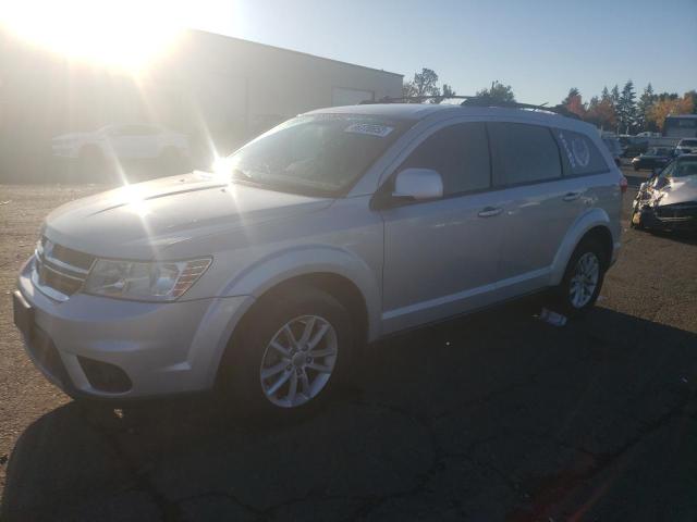 Salvage cars for sale at Woodburn, OR auction: 2014 Dodge Journey SXT