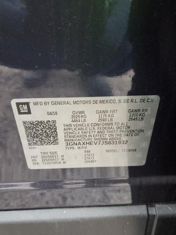2018 CHEVROLET EQUINOX LS - 3GNAXHEV7JS631932