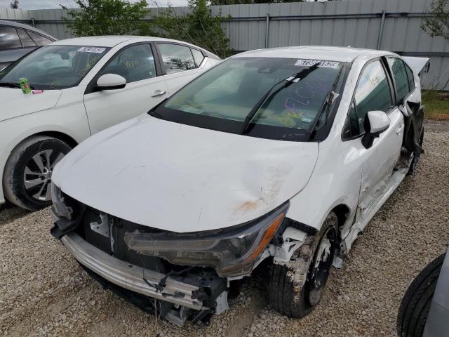 Salvage cars for sale from Copart Arcadia, FL: 2021 Toyota Corolla LE