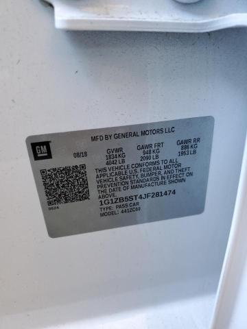 2018 CHEVROLET MALIBU LS - 1G1ZB5ST4JF281474