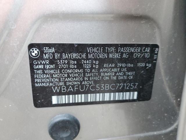 WBAFU7C53BC771257 BMW 535 XI