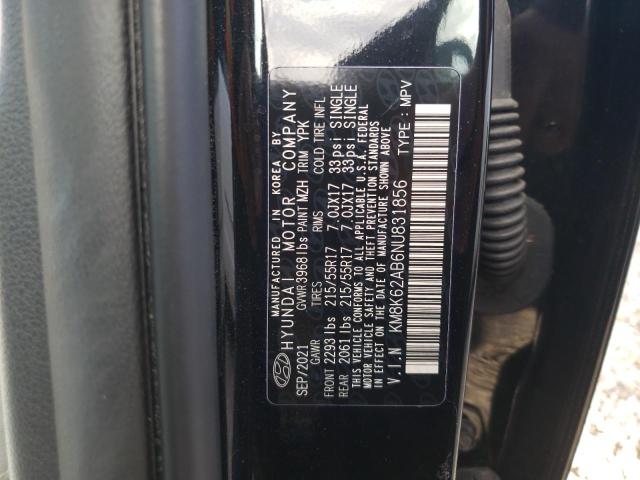 2022 HYUNDAI KONA SEL - KM8K62AB6NU831856