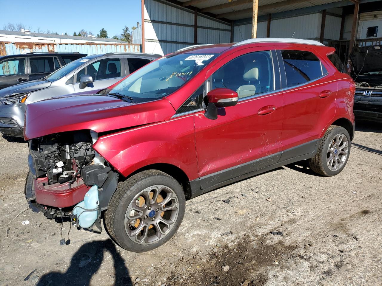 2019 Ford Ecosport Titanium VIN: MAJ6S3KL6KC264117 Lot: 67616912