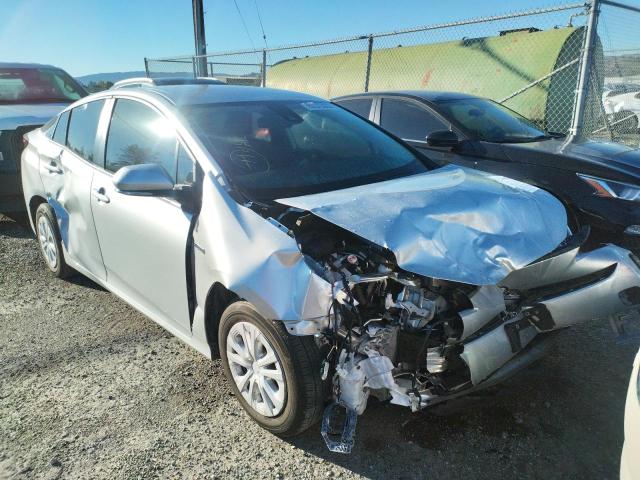 Salvage cars for sale from Copart San Martin, CA: 2022 Toyota Prius