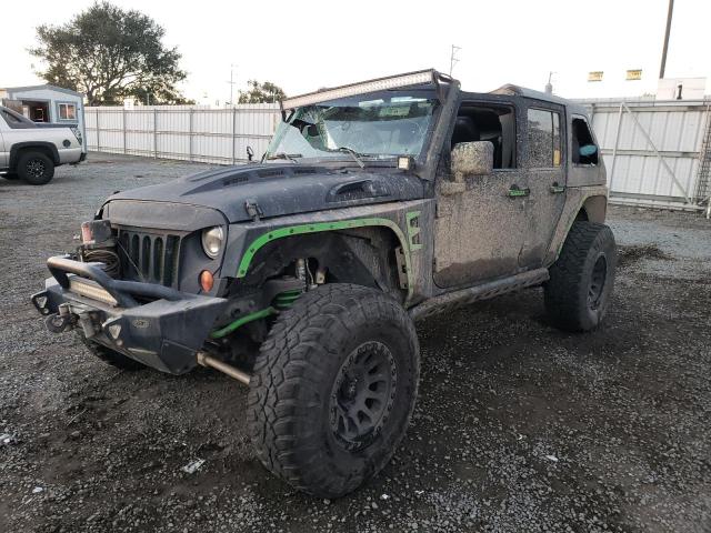 Salvage cars for sale from Copart San Diego, CA: 2013 Jeep Wrangler Unlimited Sport