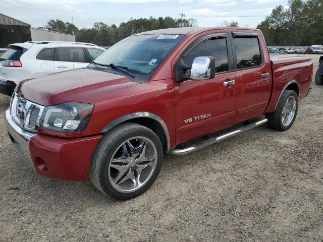Salvage trucks for sale at Greenwell Springs, LA auction: 2005 Nissan Titan XE