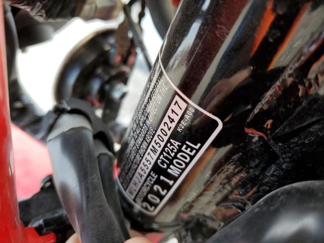 2021 HONDA CT125 A MLHJA5557M5002417