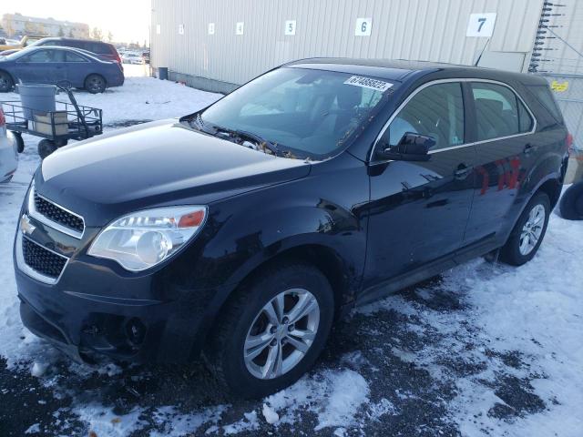 Salvage cars for sale from Copart Rocky View County, AB: 2011 Chevrolet Equinox LS