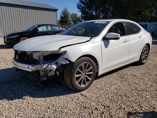 Salvage cars for sale from Copart Midway, FL: 2018 Acura TLX Tech