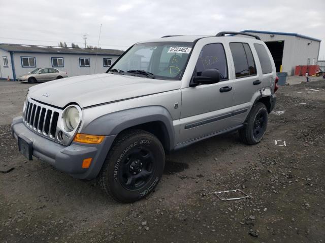 Salvage cars for sale from Copart Airway Heights, WA: 2005 Jeep Liberty SP