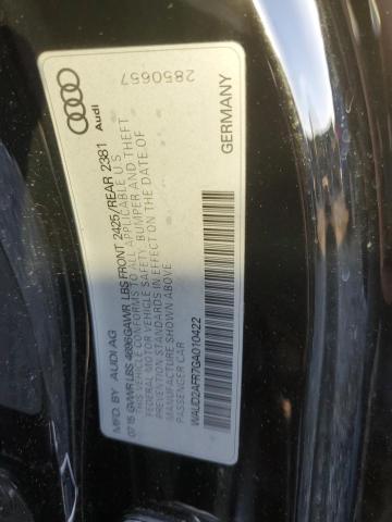 2016 AUDI A5 QUATTRO WAUD2AFR7GA010422