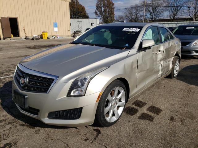 Salvage cars for sale from Copart Moraine, OH: 2013 Cadillac ATS