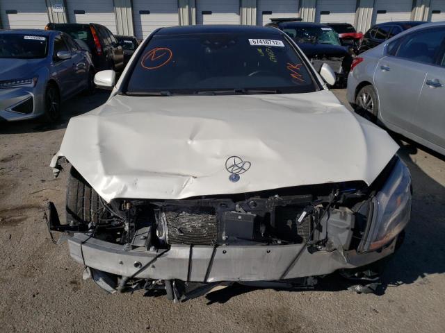 VIN: WDDUG8FB4FA191600 Auction: COPART Lot: 67416712 Location: KY - LOUISVILLE WDDUG8FB4FA191600 MERCEDES-BENZ S-CLASS 2015 WHITE Photo 5