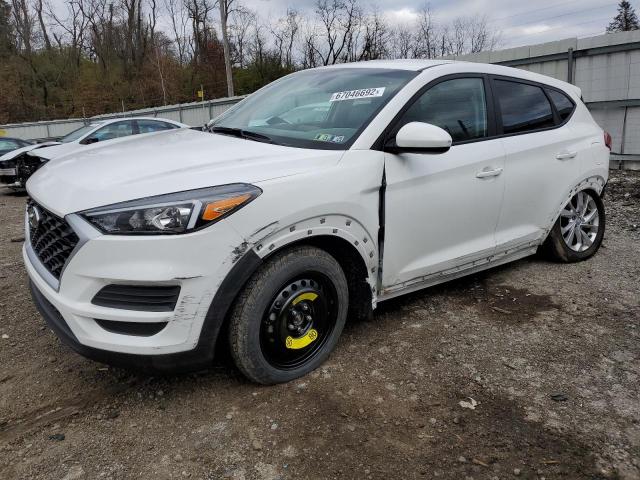 Salvage cars for sale from Copart West Mifflin, PA: 2021 Hyundai Tucson SE