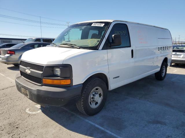 Salvage cars for sale from Copart Sun Valley, CA: 2006 Chevrolet Express G2