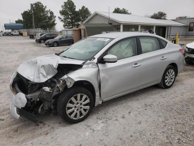 Salvage cars for sale from Copart Prairie Grove, AR: 2015 Nissan Sentra S