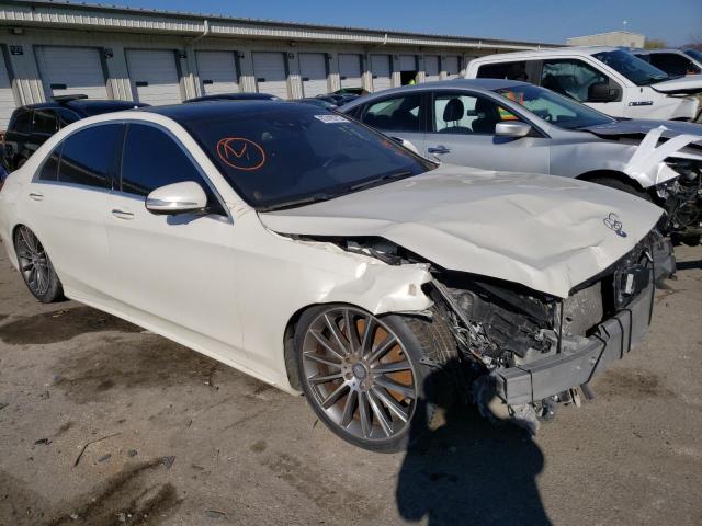 VIN: WDDUG8FB4FA191600 Auction: COPART Lot: 67416712 Location: KY - LOUISVILLE WDDUG8FB4FA191600 MERCEDES-BENZ S-CLASS 2015 WHITE Photo 4