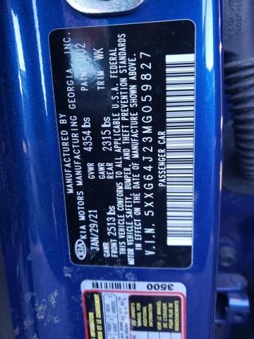 5XXG64J23MG059827 KIA K5 GT LINE