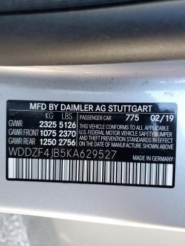 2019 MERCEDES-BENZ E 300 - WDDZF4JB5KA629527