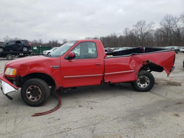Salvage cars for sale from Copart Ellwood City, PA: 1998 Ford F250