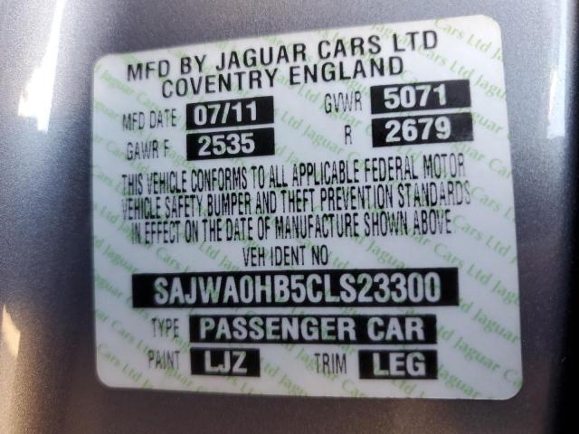 SAJWA0HB5CLS23300 Jaguar Xf Portfolio