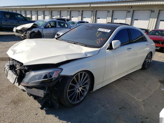 VIN: WDDUG8FB4FA191600 Auction: COPART Lot: 67416712 Location: KY - LOUISVILLE WDDUG8FB4FA191600 MERCEDES-BENZ S-CLASS 2015 WHITE Photo 1