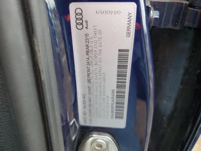 2020 AUDI A3 S-LINE WAUBEGFFXLA054366