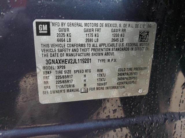 2018 CHEVROLET EQUINOX LS - 3GNAXHEV2JL119201