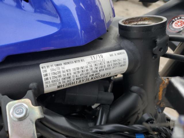 2020 YAMAHA YZFR3 A MH3RH18Y3LK003873