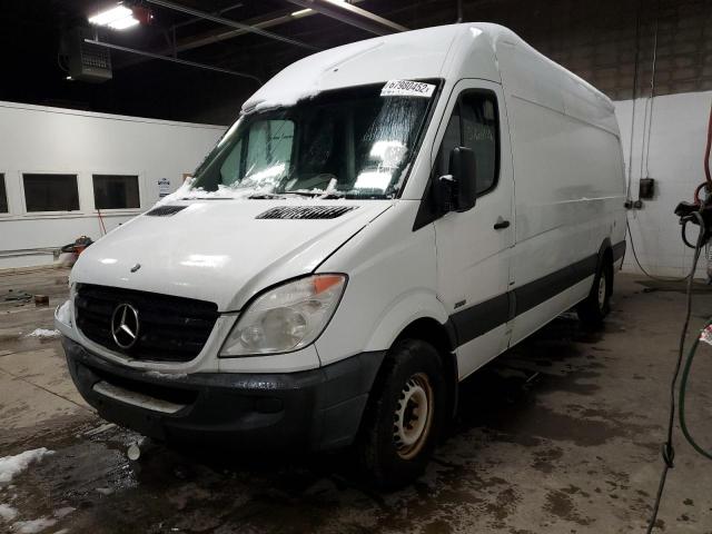 Salvage cars for sale from Copart Blaine, MN: 2012 Mercedes-Benz Sprinter 2