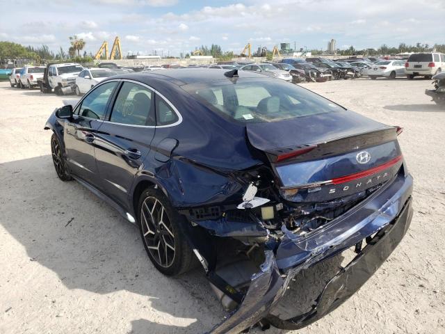 2021 HYUNDAI SONATA N L 5NPEK4JC9MH131663