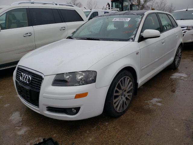 Salvage cars for sale from Copart Pekin, IL: 2008 Audi A3 2.0 Premium