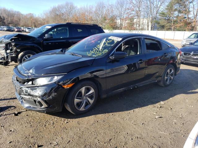 Vehiculos salvage en venta de Copart Billerica, MA: 2019 Honda Civic LX