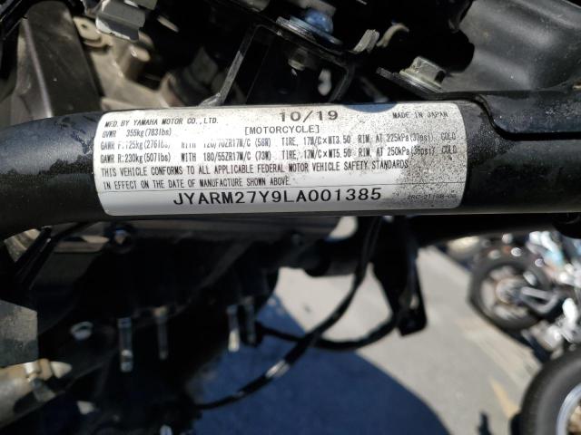 2020 YAMAHA MT07 C JYARM27Y9LA001385