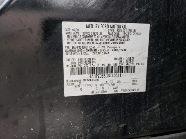 2016 FORD TAURUS SE - 1FAHP2D85GG110561