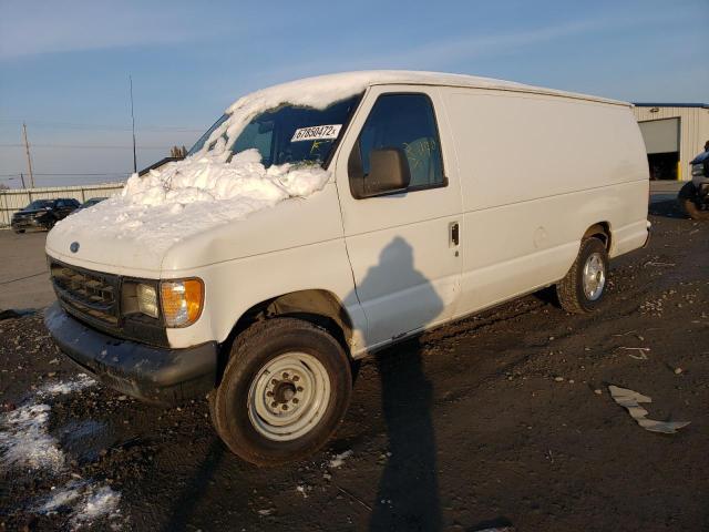 Salvage cars for sale from Copart Airway Heights, WA: 2003 Ford Econoline