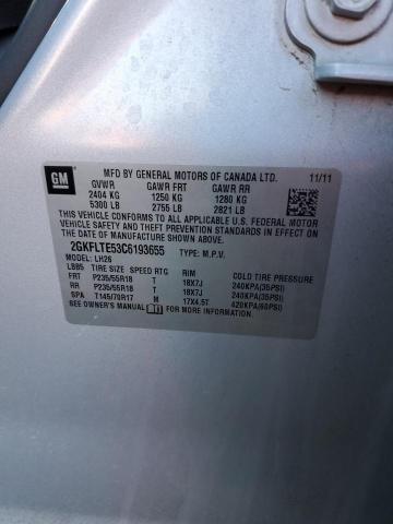 2GKFLTE53C6193655 GMC Terrain Sle